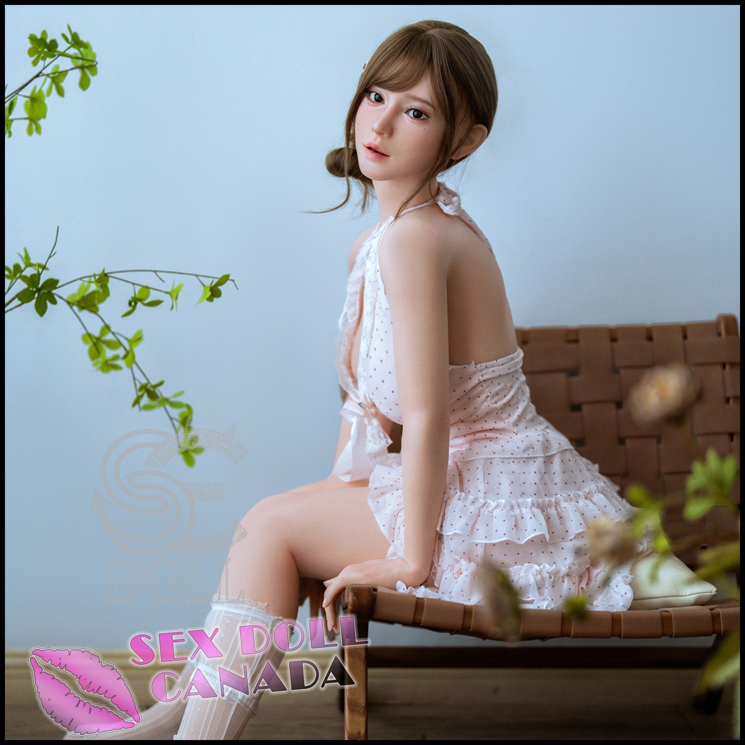 SE DOLL Realistic Sex Doll Brunette Hair Asian Japanese Chinese Big Tits Breasts