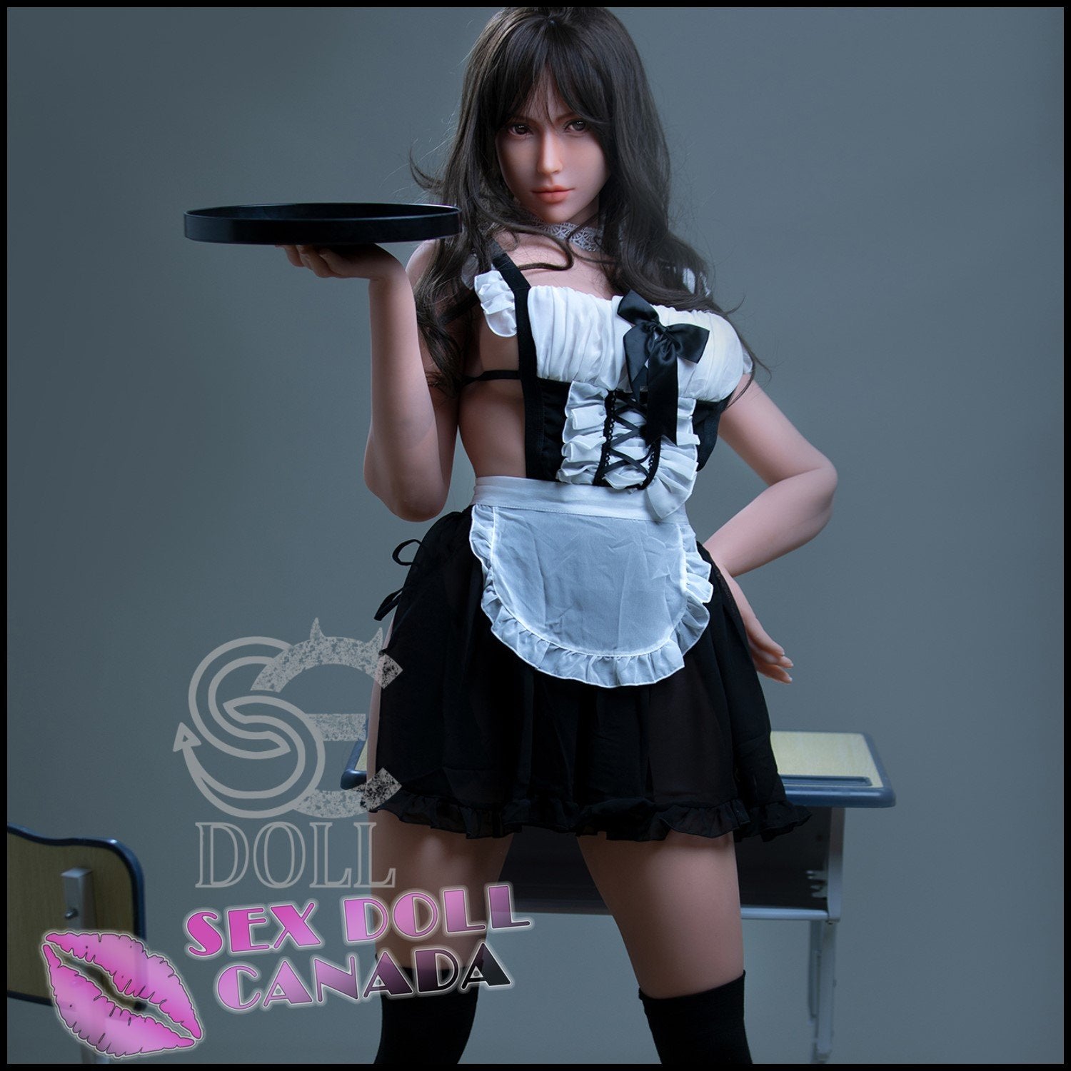 SE DOLL Realistic Sex Doll Big Tits Breasts Black Hair Curvy Full Body