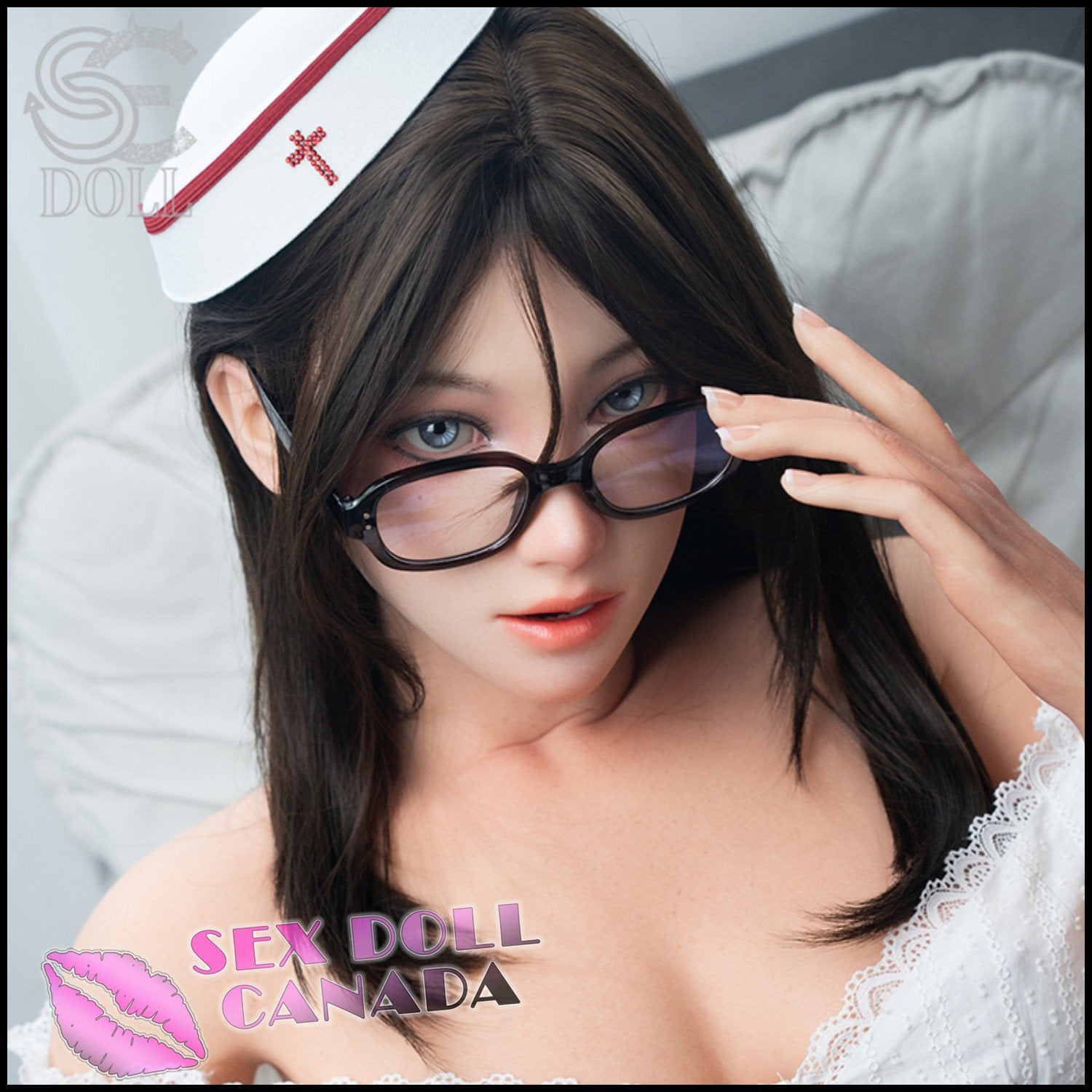 SE DOLL Realistic Sex Doll Asian Japanese Chinese Skinny Slim Black Hair