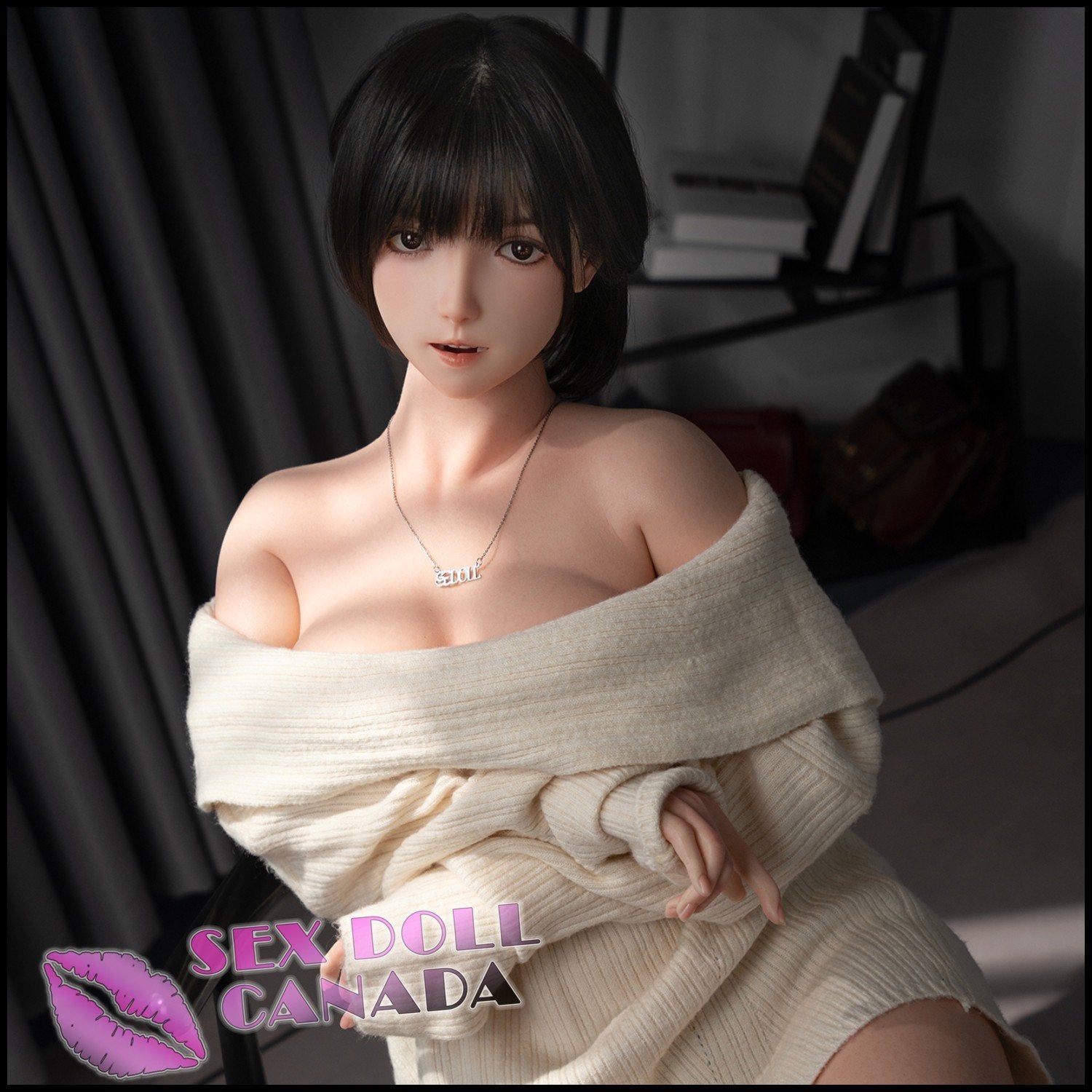 SE DOLL Realistic Sex Doll Black Hair Asian Japanese Chinese Big Tits Breasts