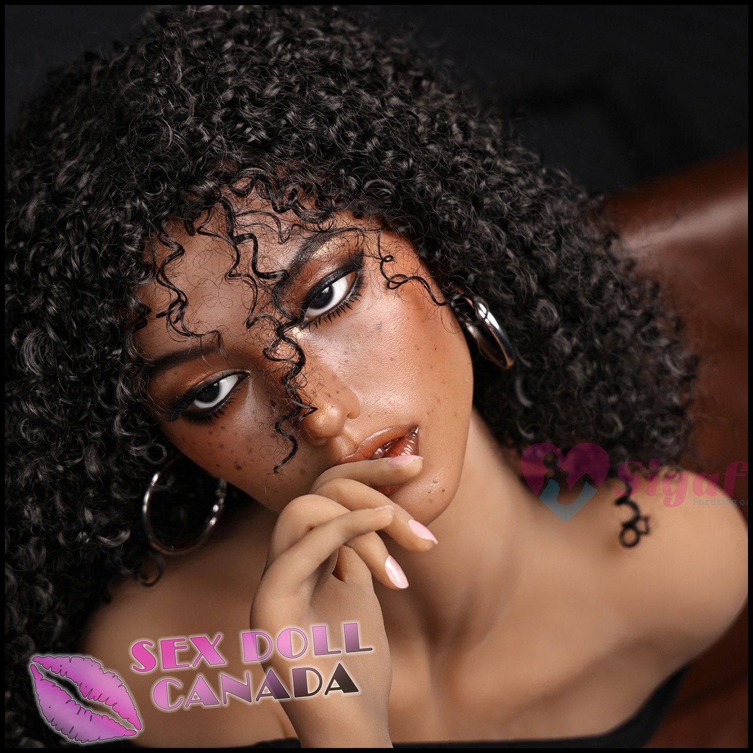 Sigafun Realistic Sex Doll Robot (Sticker) New Black Hair