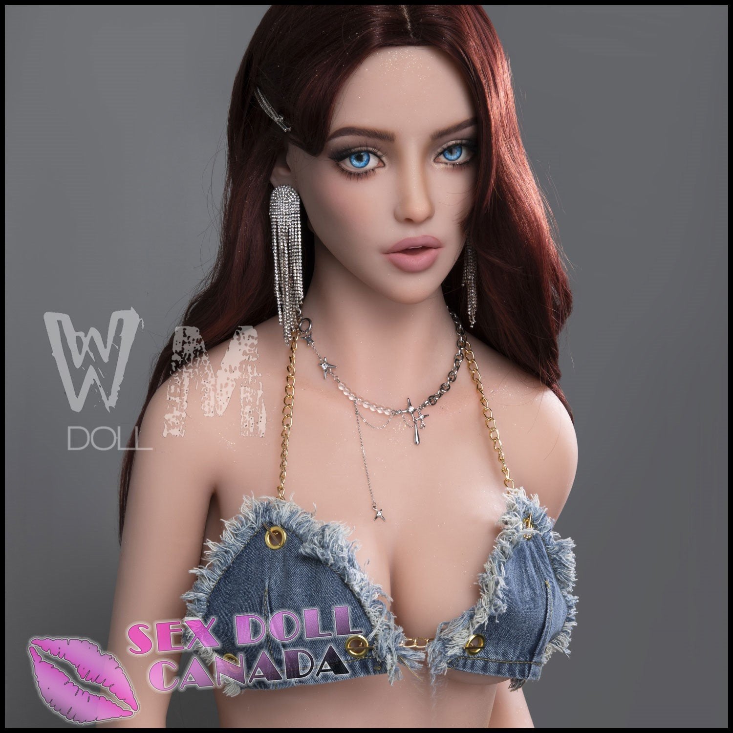 WM Doll Realistic Sex Doll Big Tits Breasts Fit Athletic Western American
