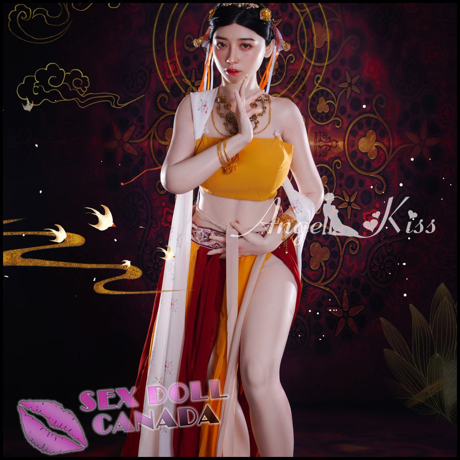 Angel Kiss Realistic Sex Doll Asian Japanese Chinese Black Hair Huge Tits Boobs