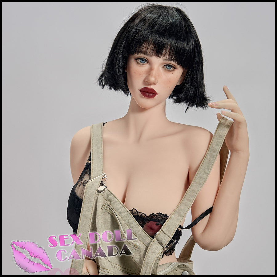 Sigafun Realistic Sex Doll Black Hair Robot Western American