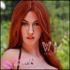 WM Doll Realistic Sex Doll Skinny Slim Western American Red Head