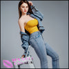 HR Doll Realistic Sex Doll Big Tits Breasts Curvy Full Body Brunette Hair