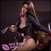 IRONTECH Realistic Sex Doll Curvy Full Body Western American Brunette Hair