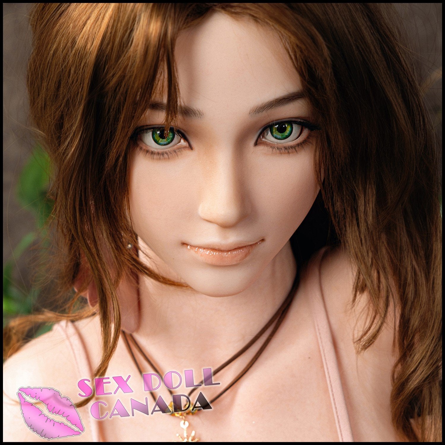 IRONTECH Realistic Sex Doll Curvy Full Body Brunette Hair Huge Tits Boobs