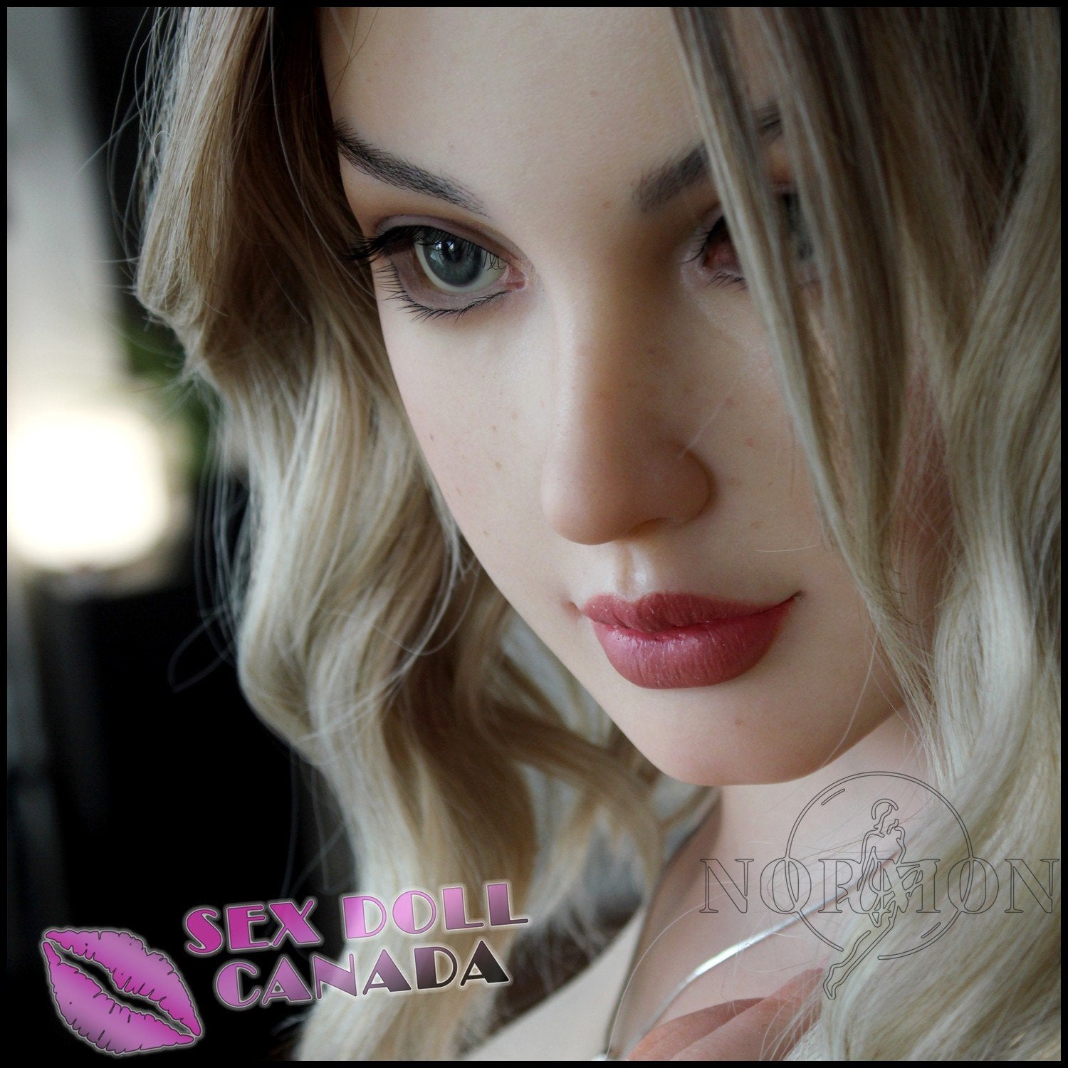 Normon Doll Realistic Sex Doll Blonde Hair Russian German Small Waist