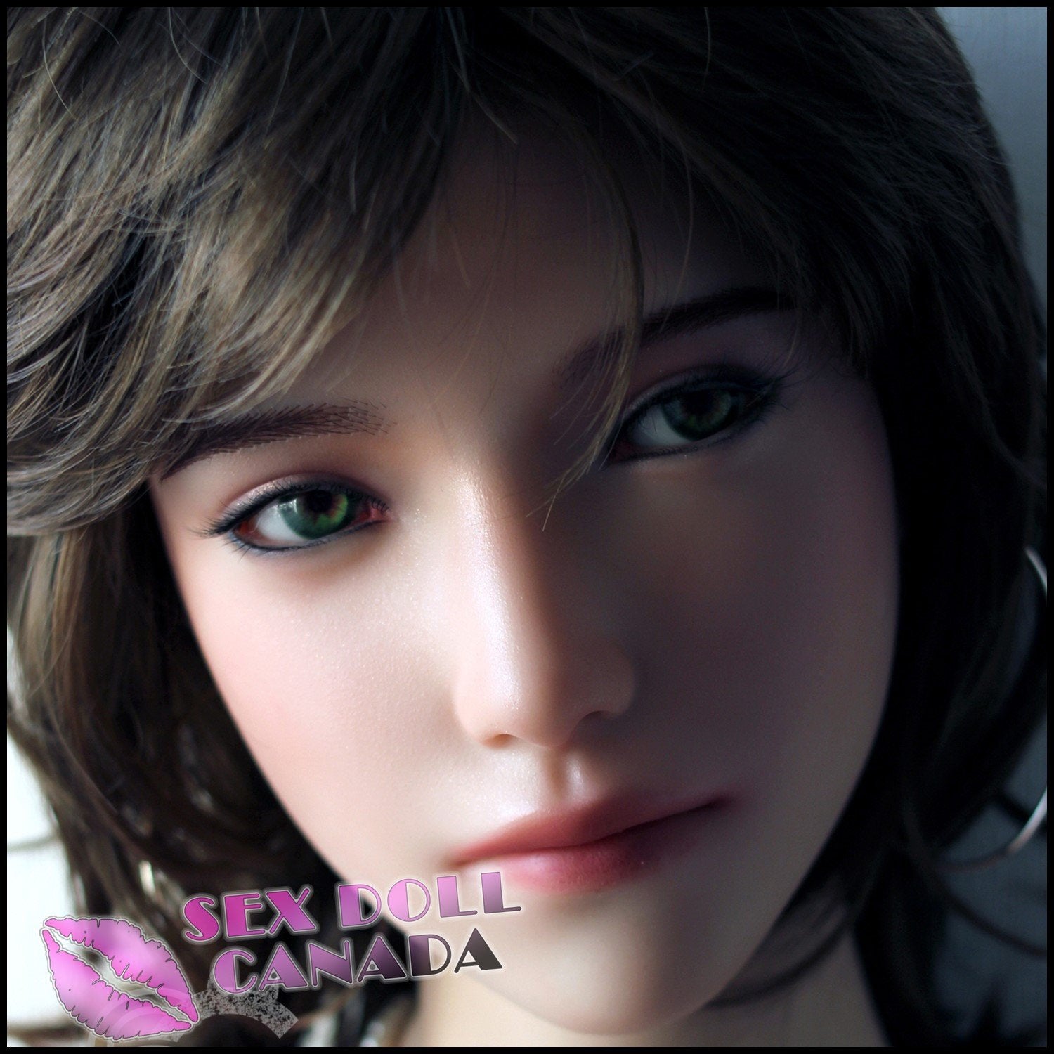 SE DOLL Realistic Sex Doll Brunette Hair Brunette Hair Big Tits Breasts