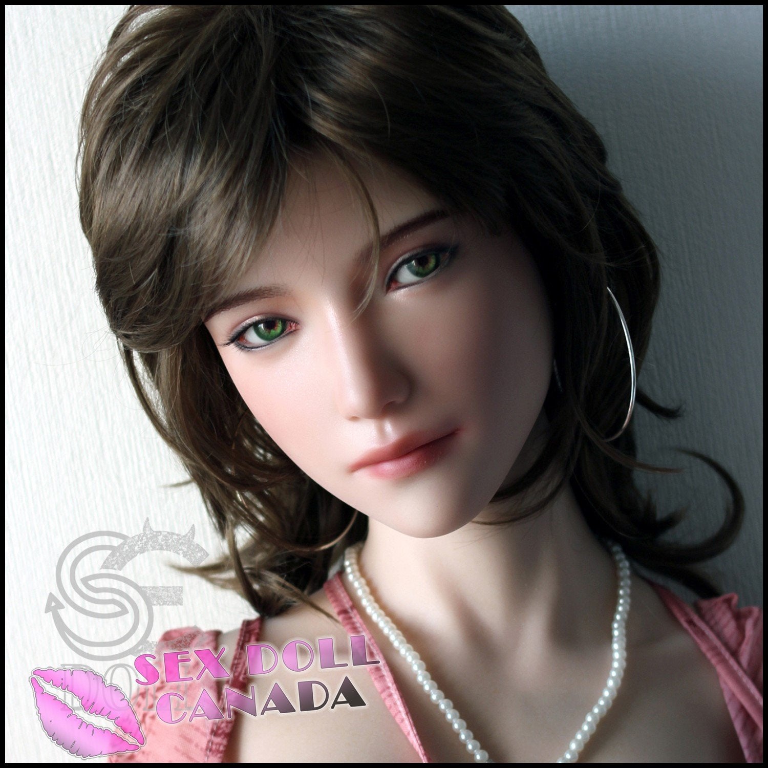 SE DOLL Realistic Sex Doll Big Tits Breasts Brunette Hair Brunette Hair