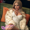 SE DOLL Realistic Sex Doll Western American Gray Silver White Hair Blonde Hair