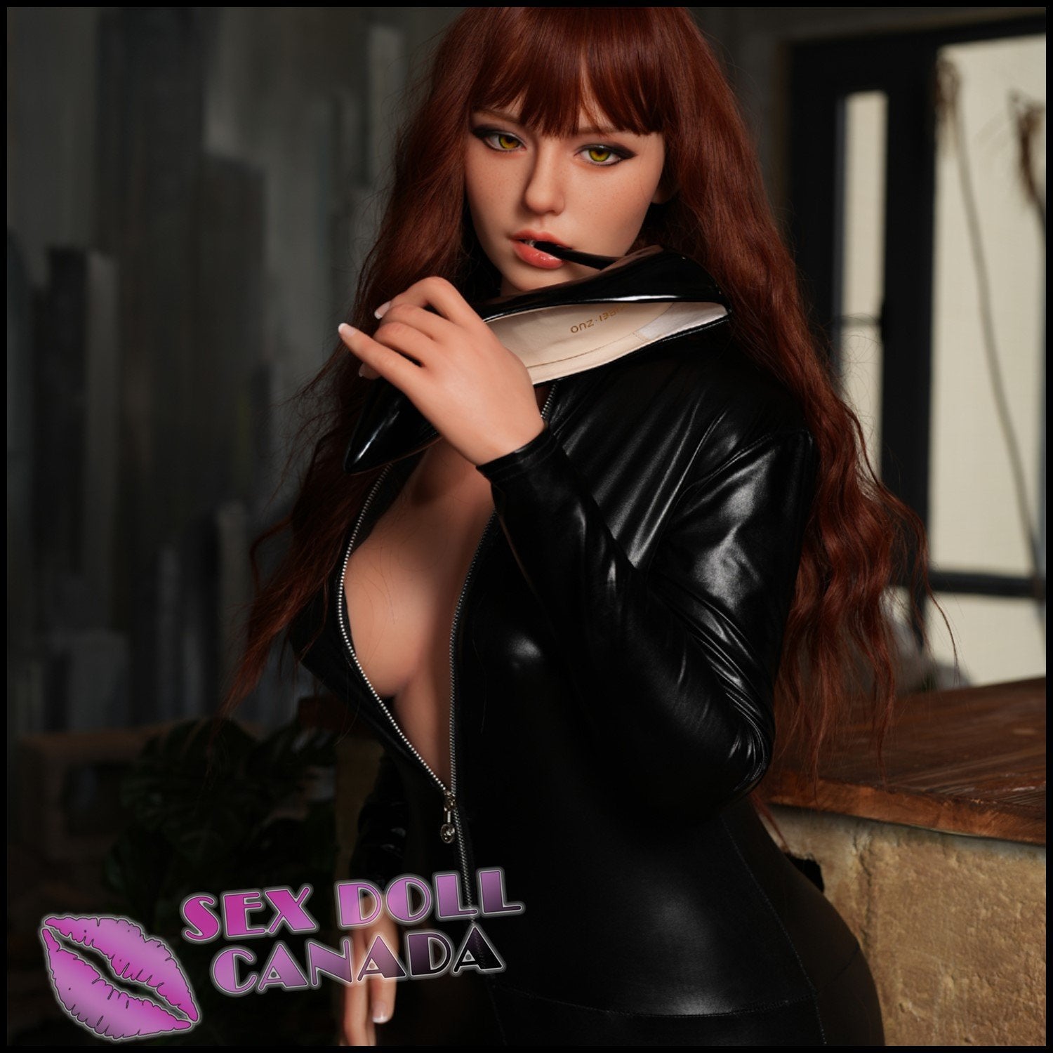 Starpery Realistic Sex Doll Red Head Curvy Full Body BBW Chubby Fat