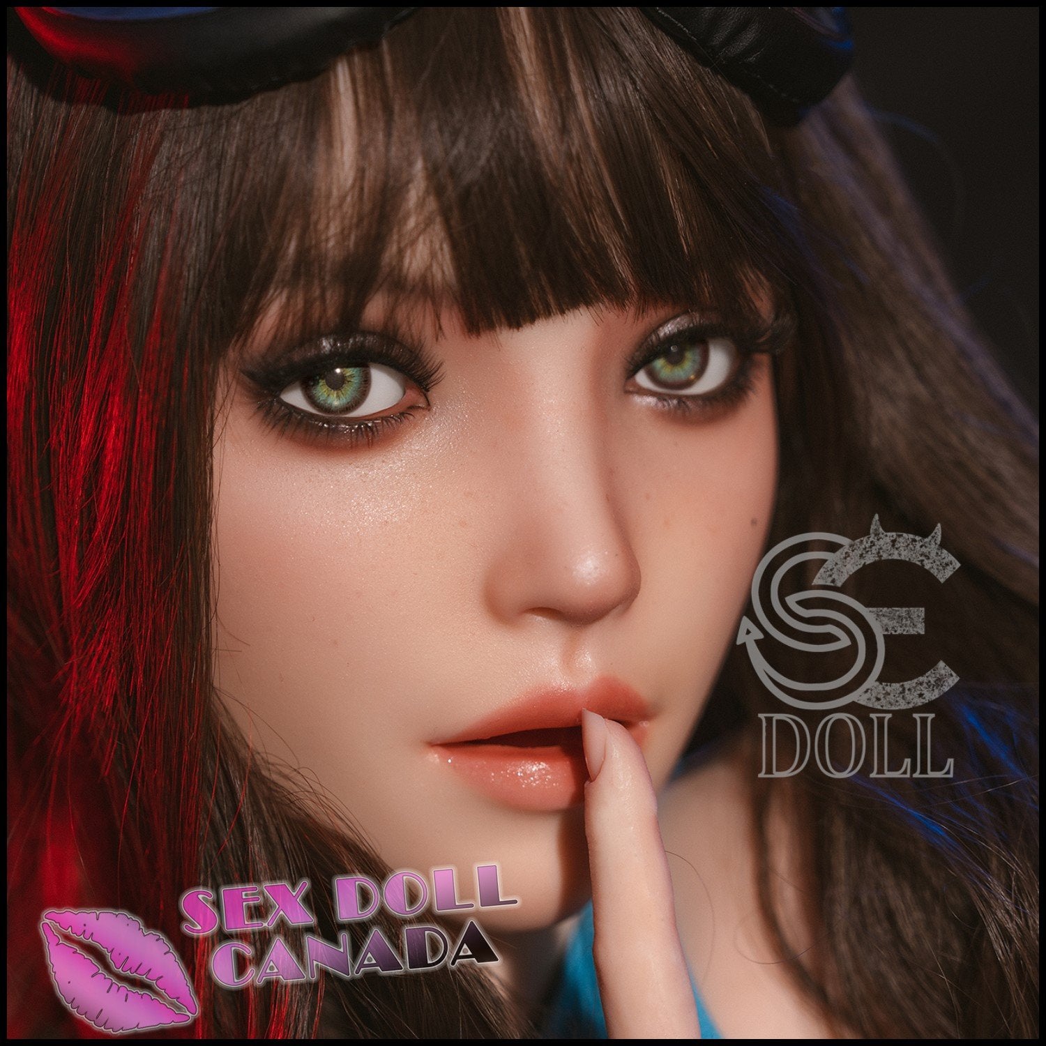 SE DOLL Realistic Sex Doll Western American Brunette Hair Small Waist