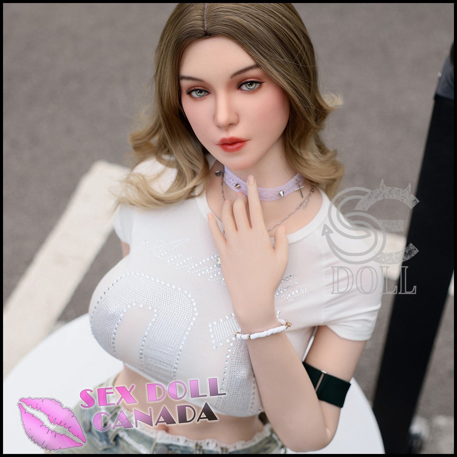 SE DOLL Realistic Sex Doll Small Waist Curvy Full Body Big Tits Breasts