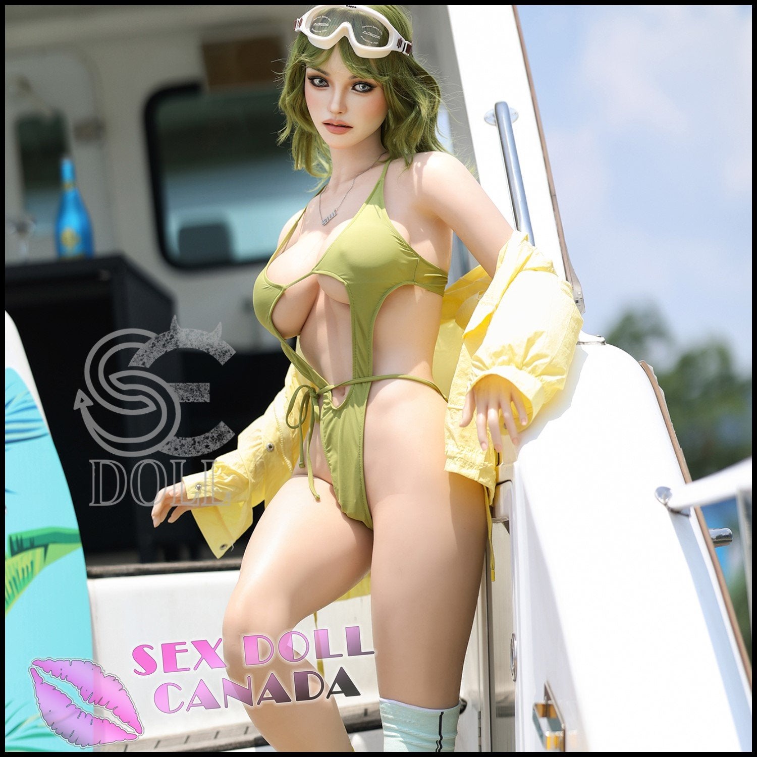 SE DOLL Realistic Sex Doll Tall Long Legs Small Waist Big Tits Breasts