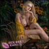 Real Lady Realistic Sex Doll Blonde Hair Western American Huge Tits Boobs