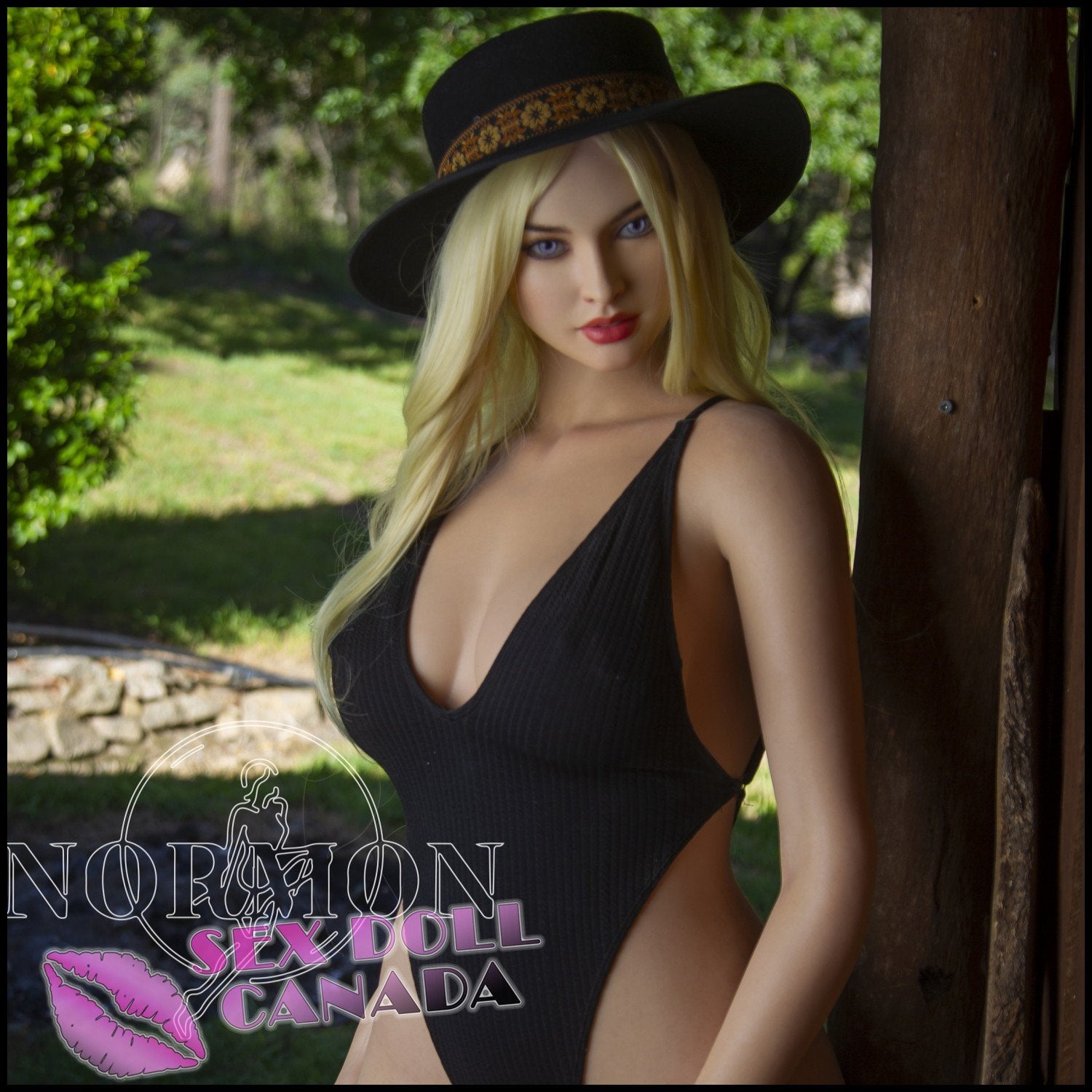 Normon Doll Realistic Sex Doll Tall Long Legs Blonde Hair Curvy Full Body