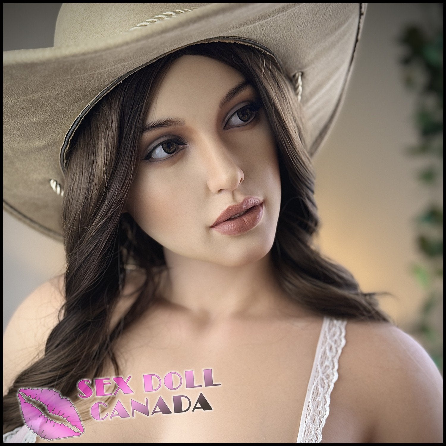 Normon Doll Realistic Sex Doll Curvy Full Body Brunette Hair Western American