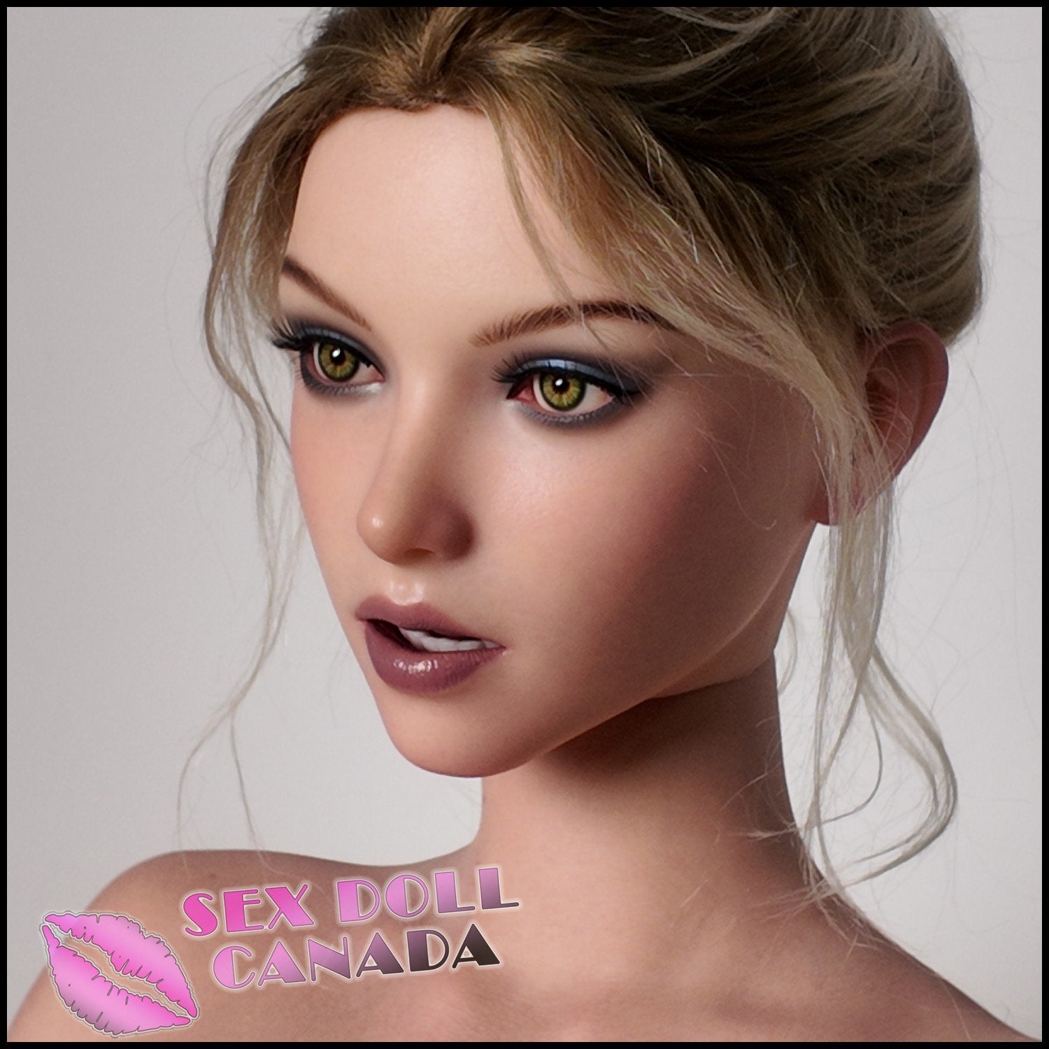 Zelex Realistic Sex Doll Brunette Hair Western American Big Tits Breasts