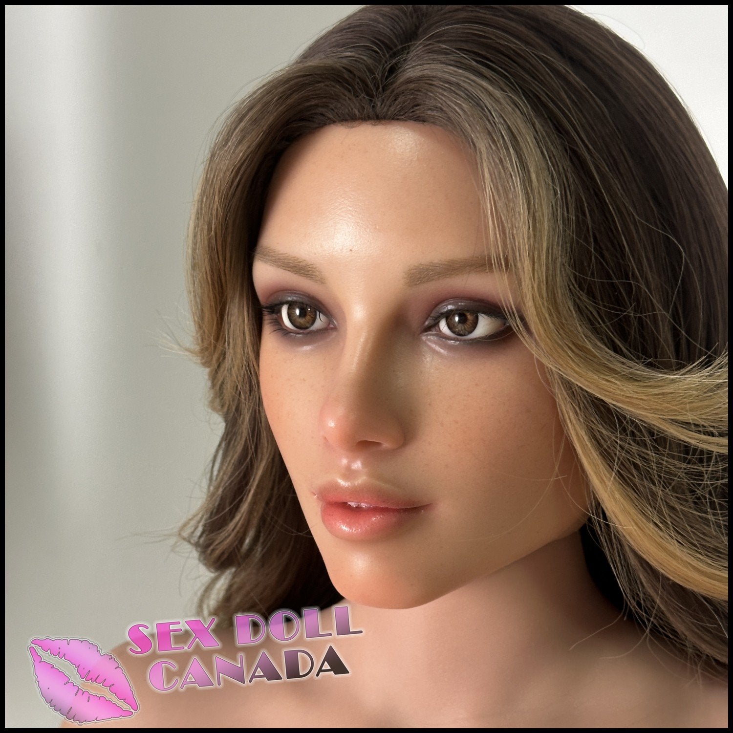 Zelex Realistic Sex Doll Tall Long Legs Big Tits Breasts Brunette Hair