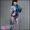 Game Lady Realistic Sex Doll Curvy Full Body Tall Long Legs Black Hair