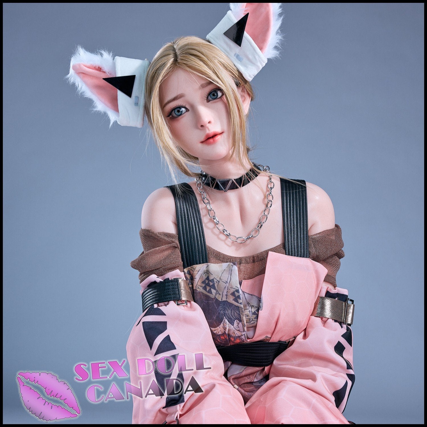 Starpery Realistic Sex Doll Big Tits Breasts Curvy Full Body Blonde Hair