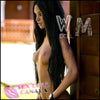 WM Doll Realistic Sex Doll Small Waist Black Hair Curvy Full Body