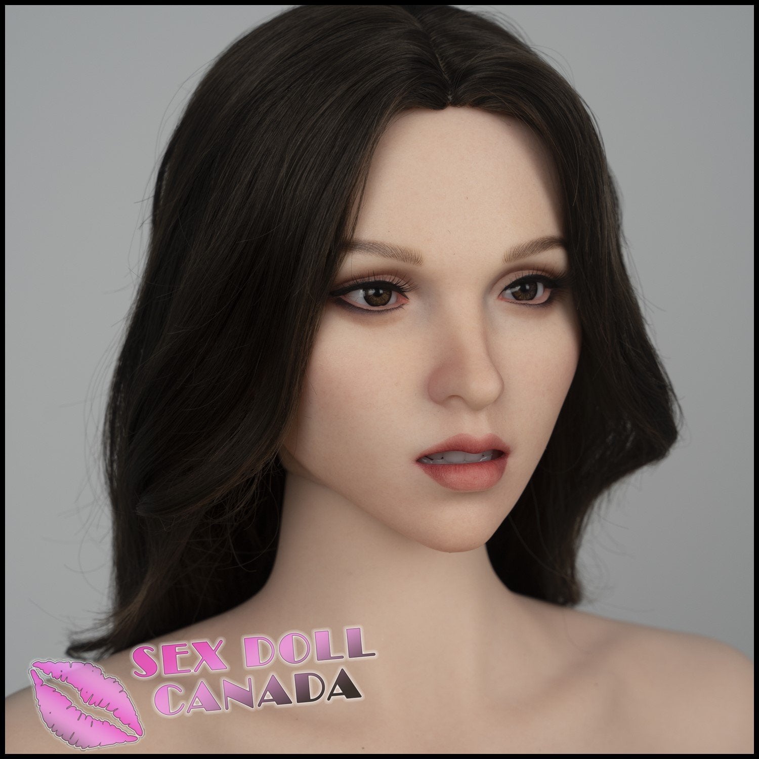 Zelex Realistic Sex Doll Black Hair Tall Long Legs Big Tits Breasts
