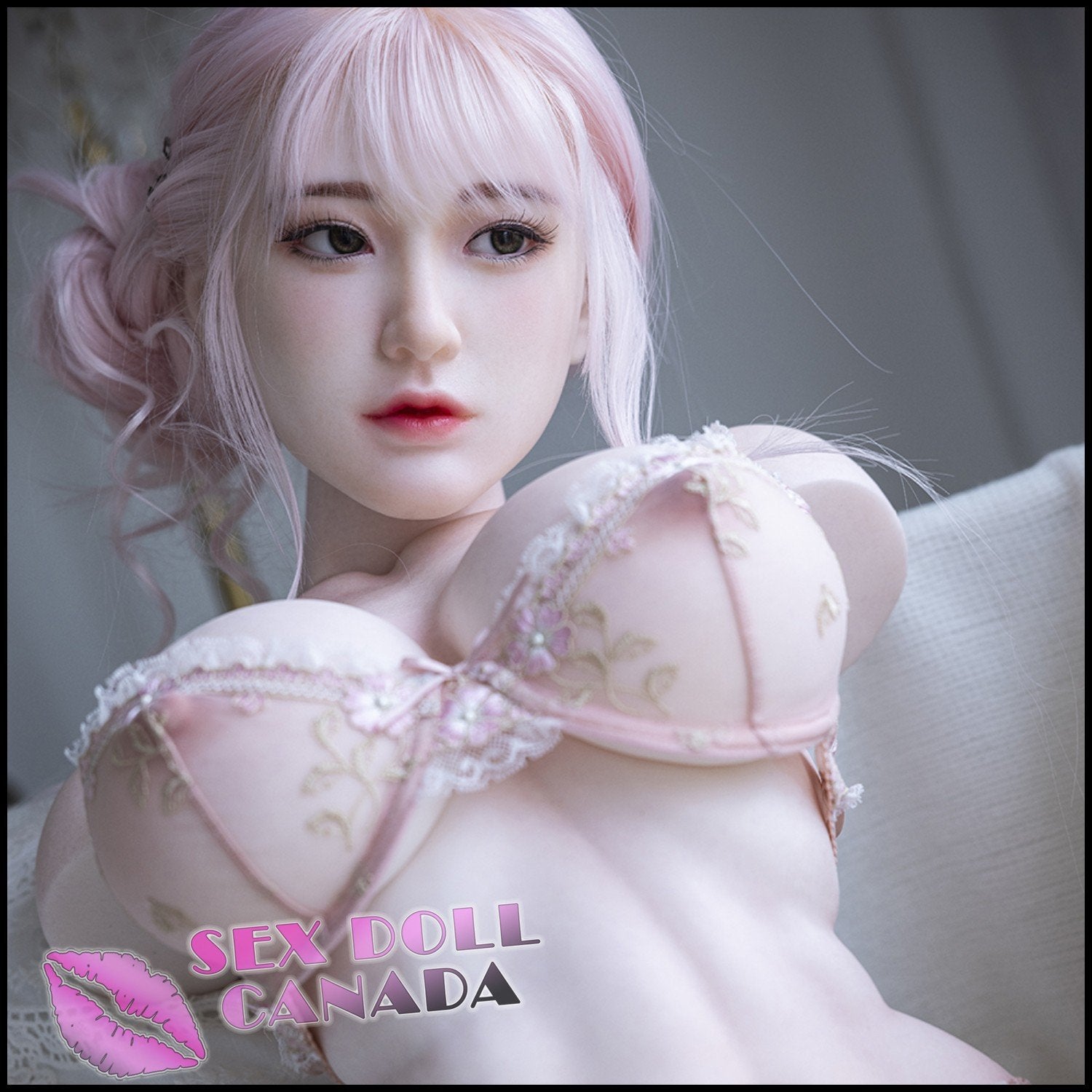 Starpery Realistic Sex Doll Pink Purple Hair Asian Japanese Chinese Huge Tits Boobs