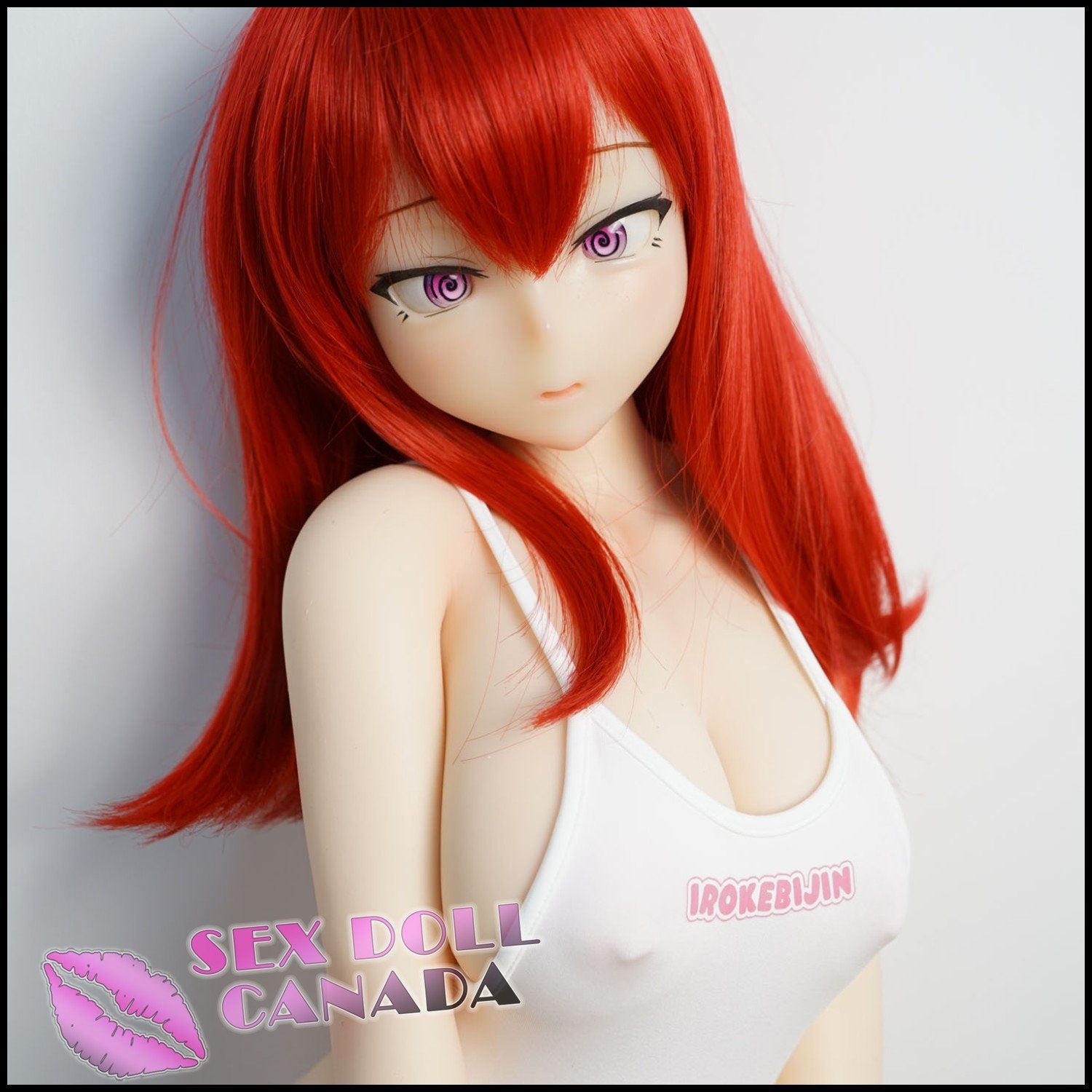 IROKEBIJIN Realistic Sex Doll Asian Japanese Chinese Red Head Big Tits Breasts