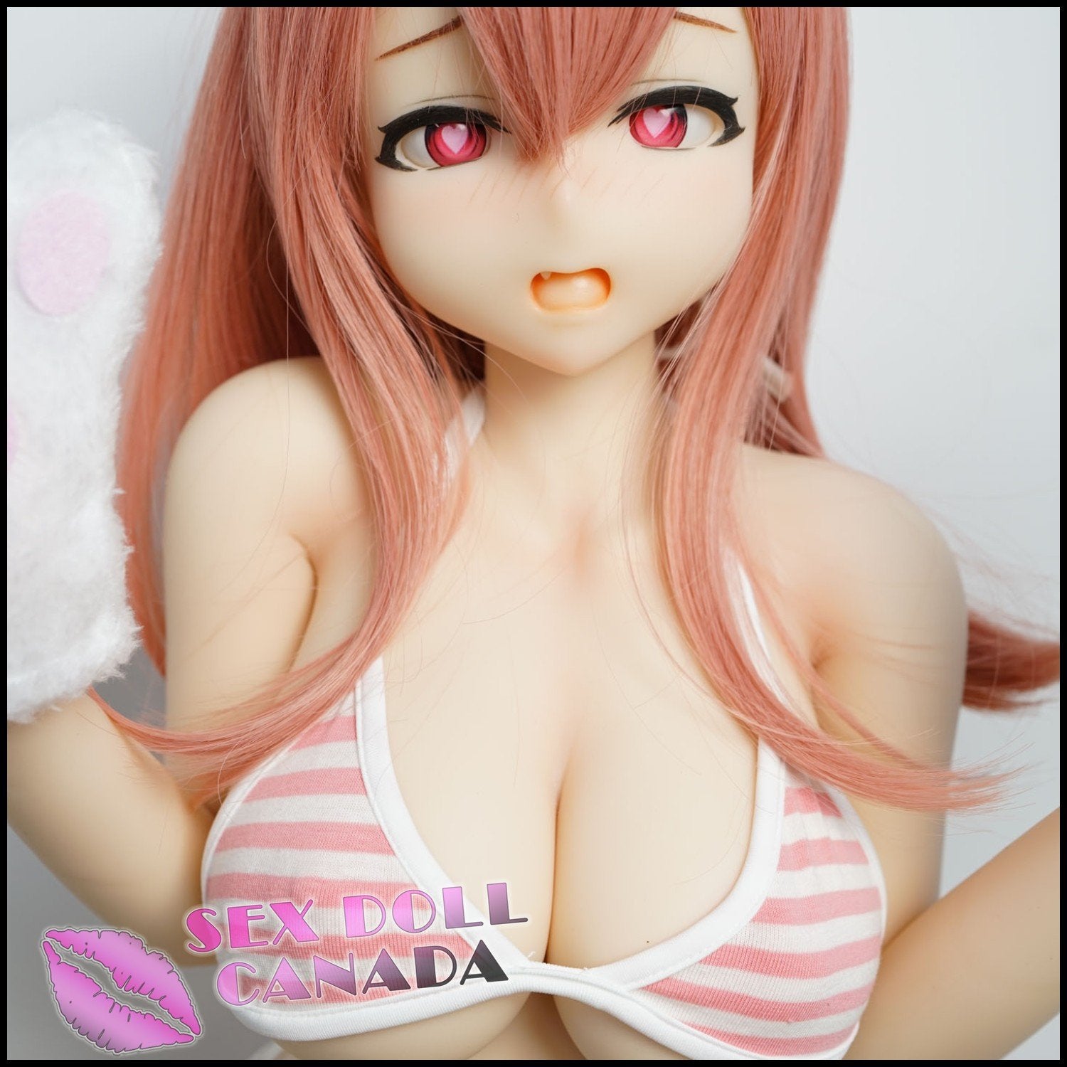 IROKEBIJIN Realistic Sex Doll Cartoon Hentai Anime Curvy Full Body Pink Purple Hair