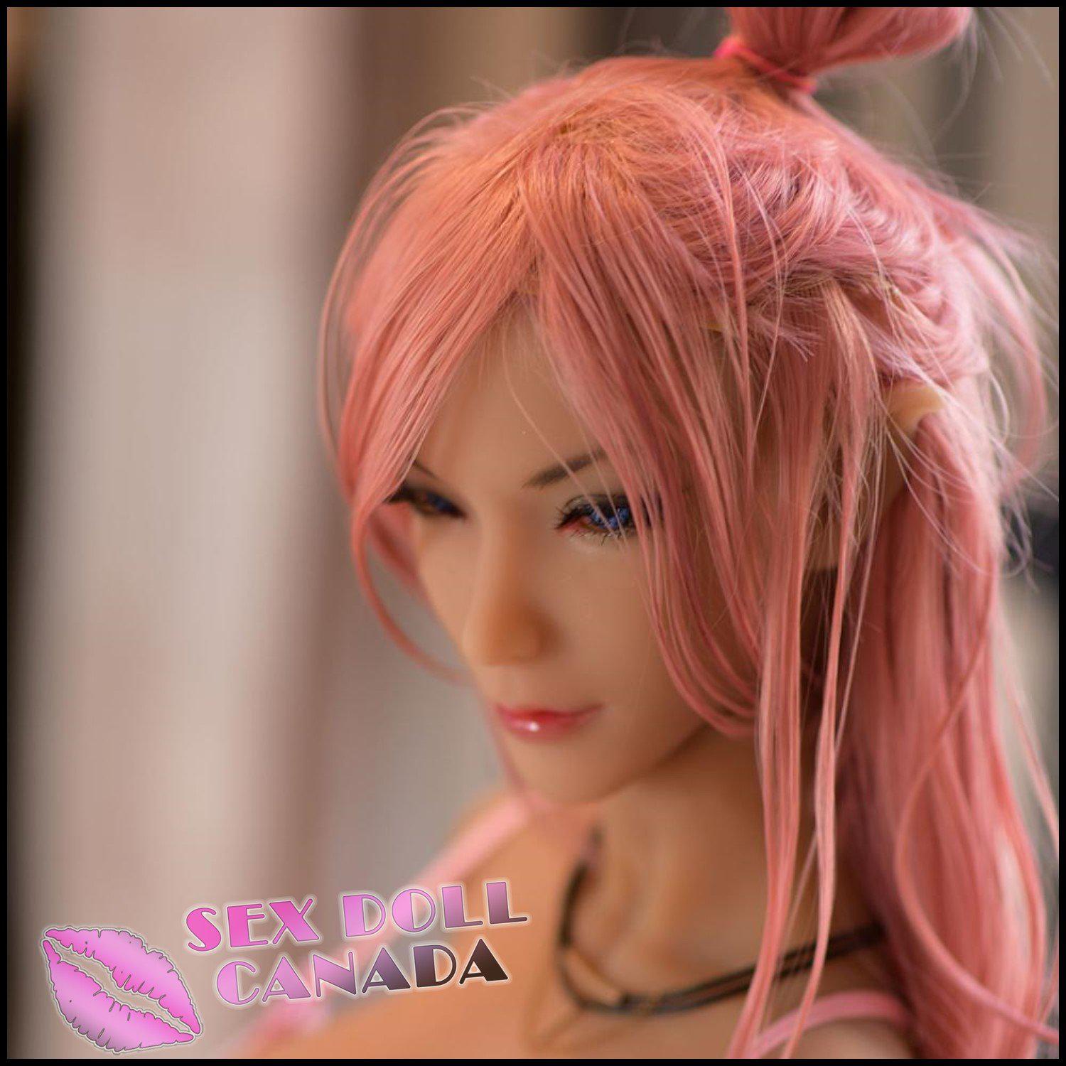 6YE Realistic Sex Doll Blonde Hair Mini Small Waist