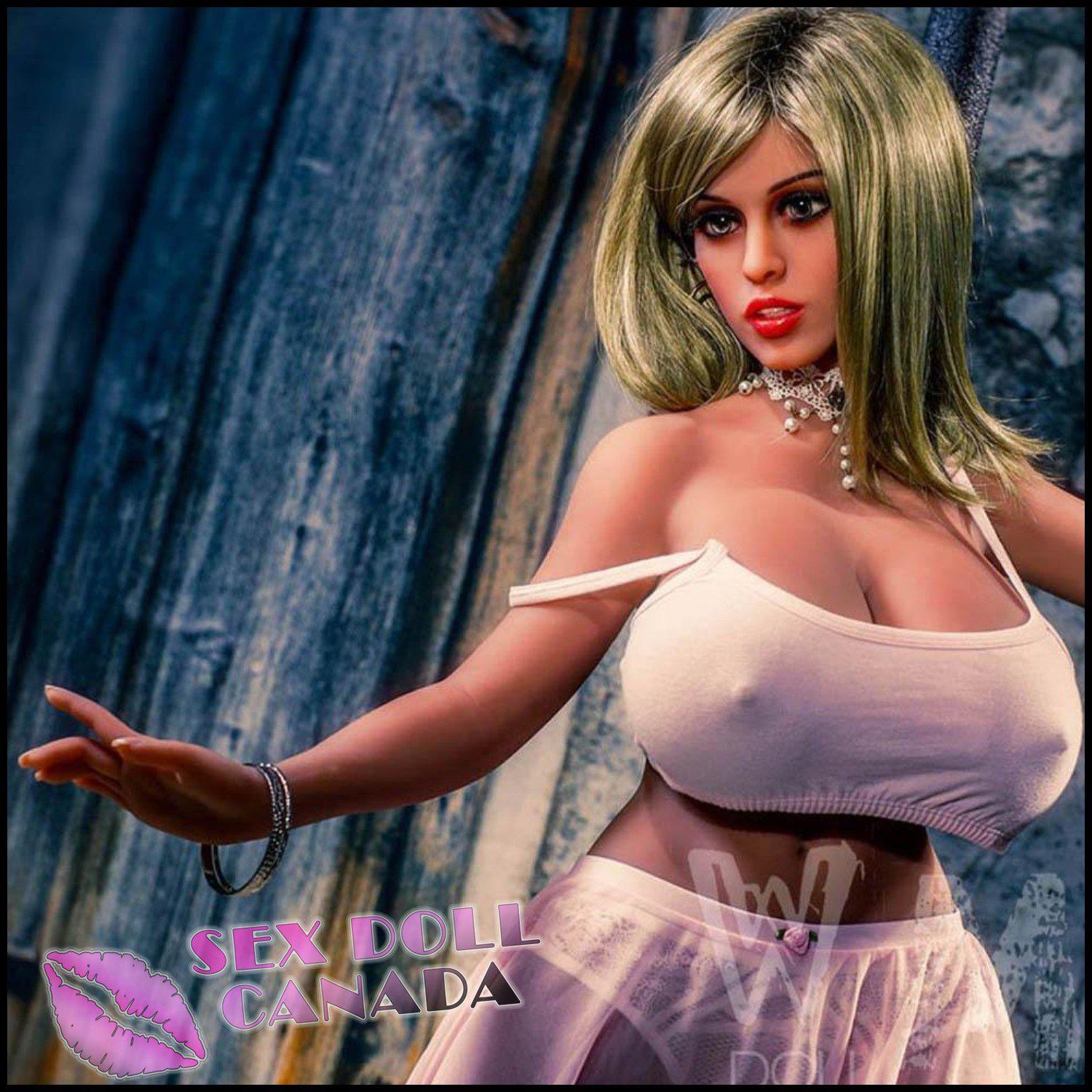 WM Realistic Sex Doll Huge Tits Boobs Curvy Full Body Blonde Hair