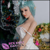 Sanhui Dolls Realistic Sex Doll Blue Hair Small Waist Mini