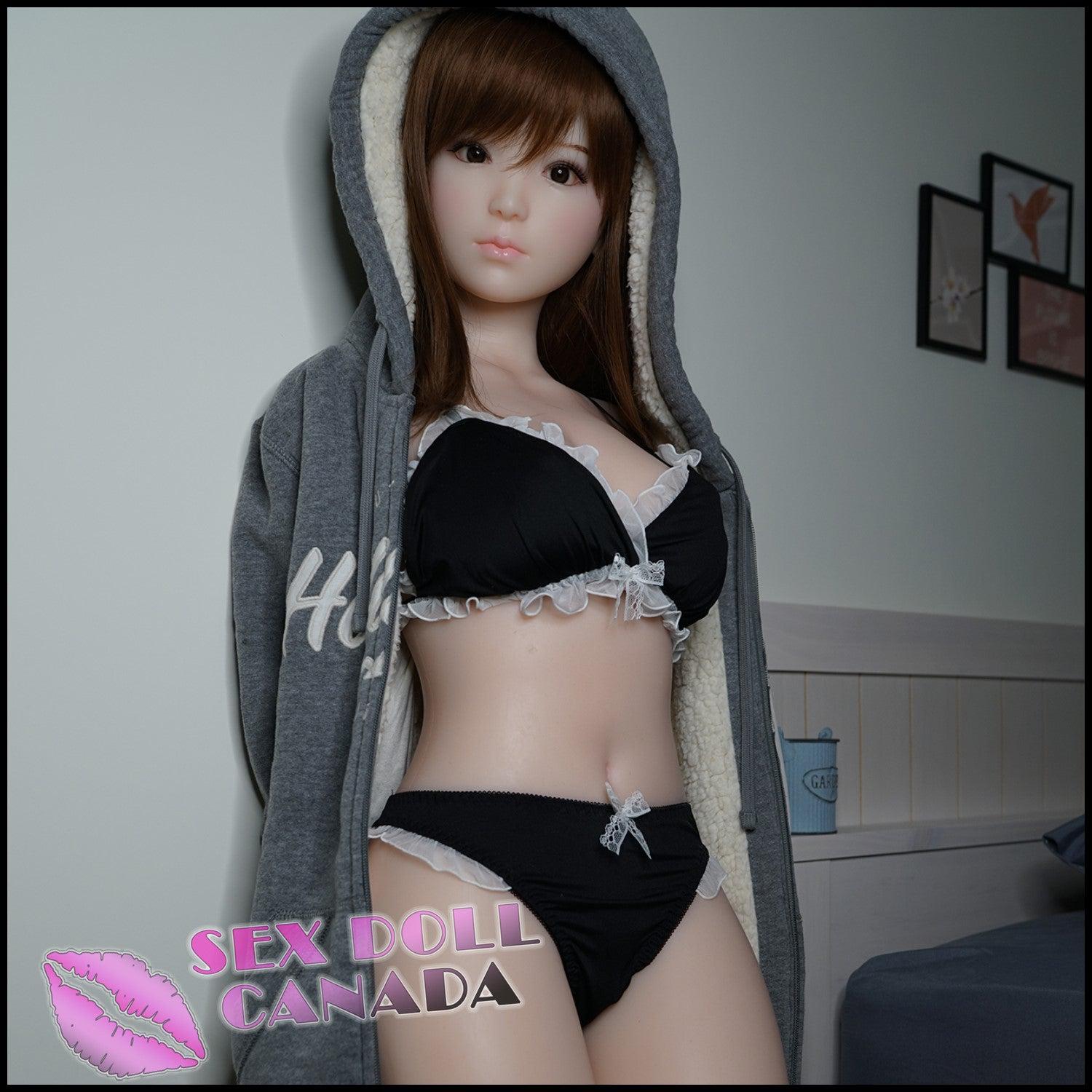 Piper Realistic Sex Doll Curvy Full Body Mini Brunette Hair