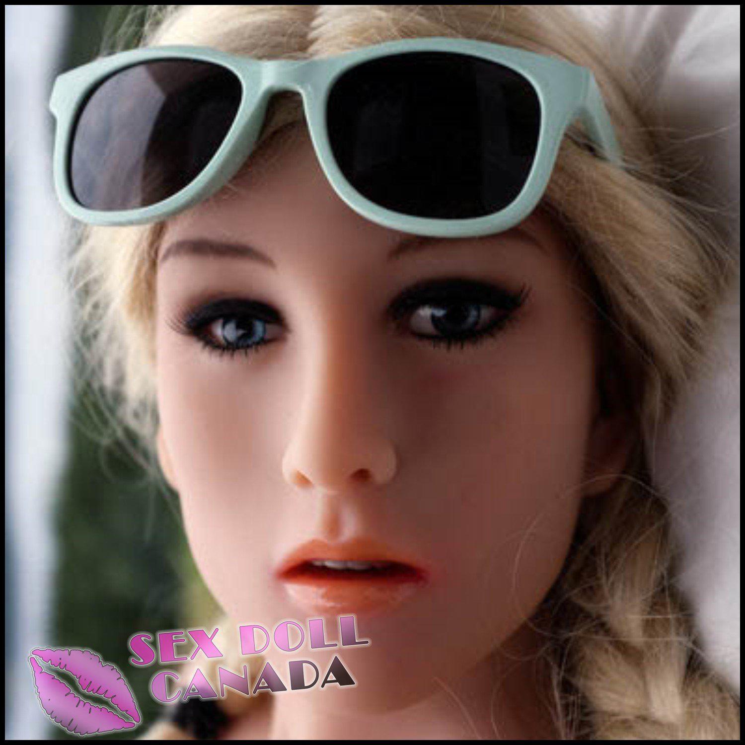 YL Realistic Sex Doll Fit Athletic Blonde Hair Big Tits Breasts