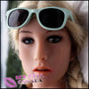 YL Realistic Sex Doll Short Petite Blonde Hair Fit Athletic