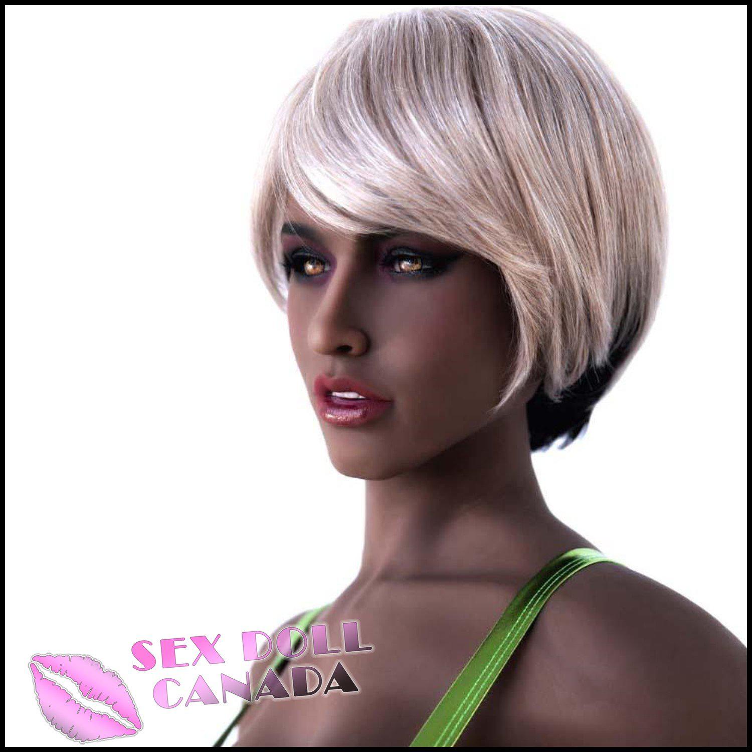 6YE Realistic Sex Doll Latina Brazilian Short Petite Black Ebony African