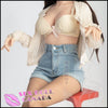 Sanhui Dolls Realistic Sex Doll Brunette Hair Fit Athletic Asian Japanese Chinese