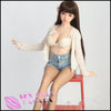 Sanhui Dolls Realistic Sex Doll Small Waist Brunette Hair Big Tits Breasts