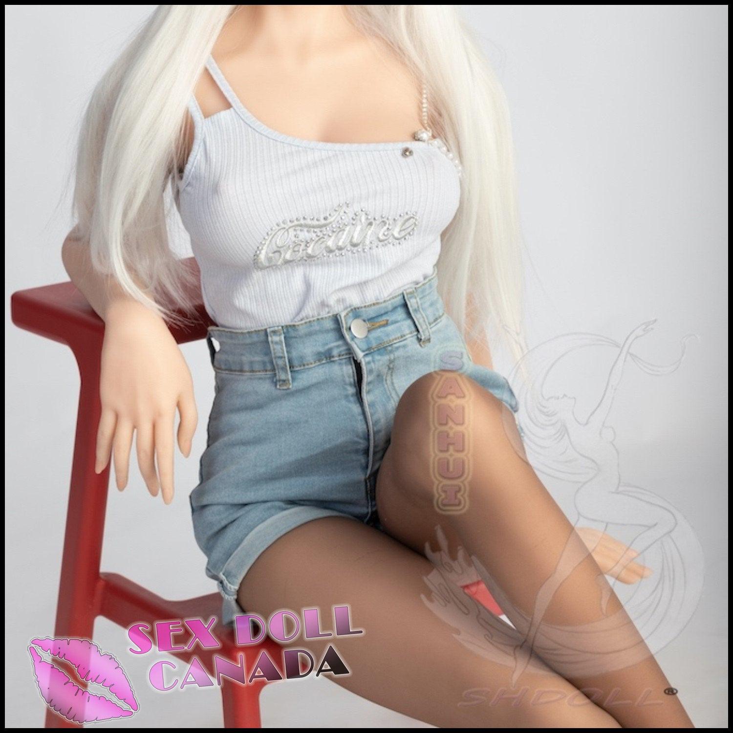 Sanhui Dolls Realistic Sex Doll Fit Athletic Blonde Hair Curvy Full Body