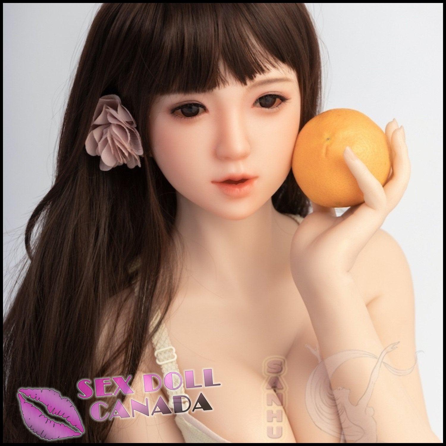 Sanhui Dolls Realistic Sex Doll Brunette Hair Fit Athletic Curvy Full Body