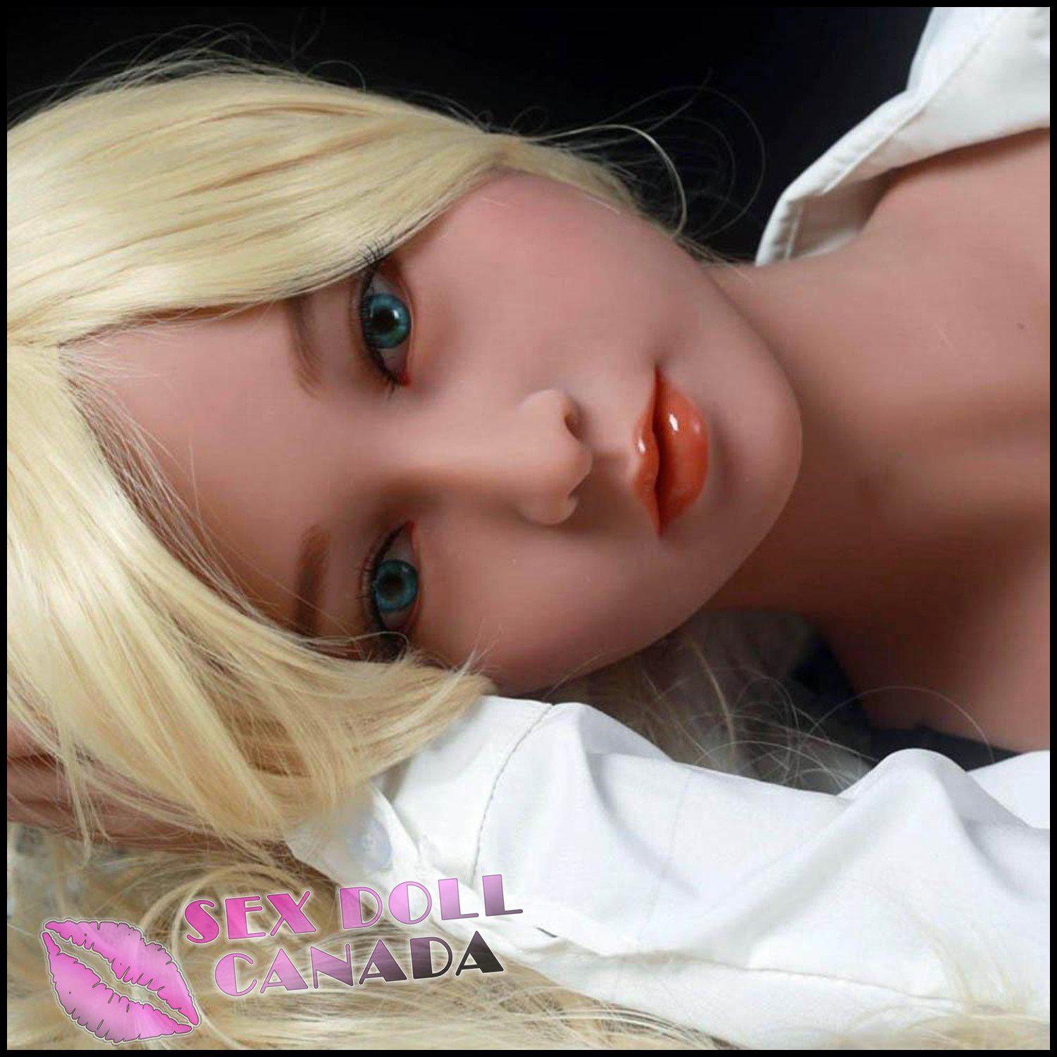 WM Realistic Sex Doll Blonde Hair Fit Athletic Short Petite