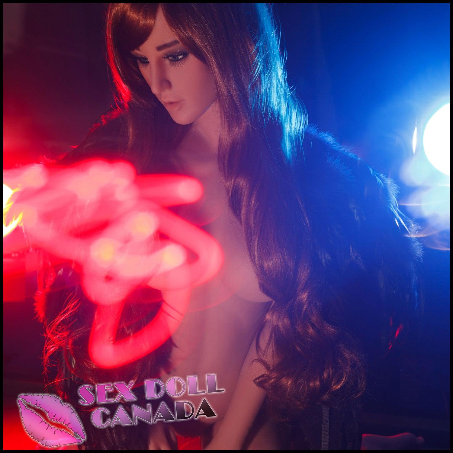 Climax Realistic Sex Doll Brunette Hair Big Tits Breasts Western American