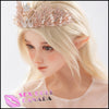 Sanhui Dolls Realistic Sex Doll Short Petite Elf Fantasy Cosplay Blonde Hair