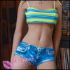 6YE Realistic Sex Doll Small Waist Small Tits Boobs Short Petite