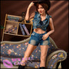 IRONTECH Realistic Sex Doll Western American Short Petite Brunette Hair