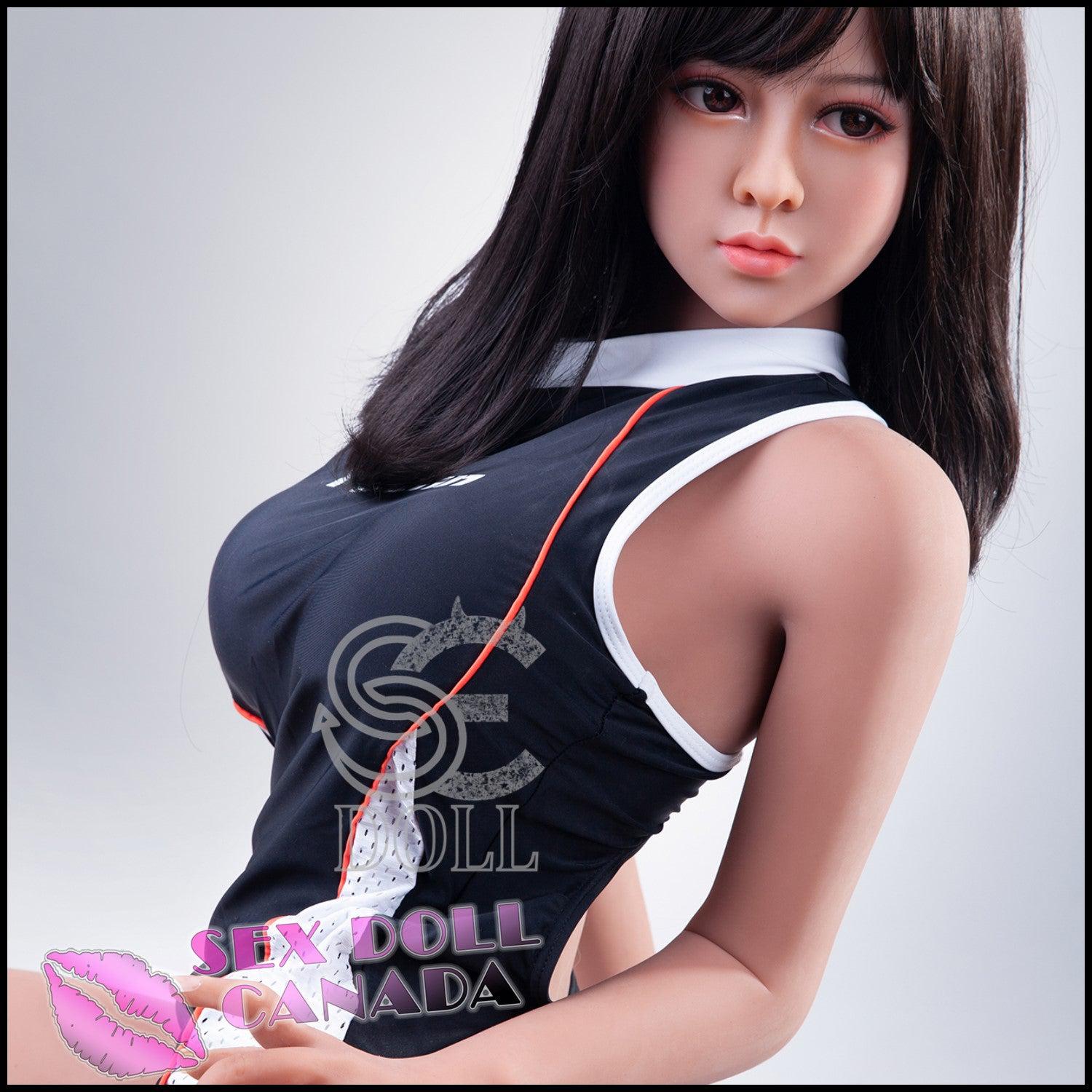 SE DOLL Realistic Sex Doll Fit Athletic Big Tits Breasts Black Hair