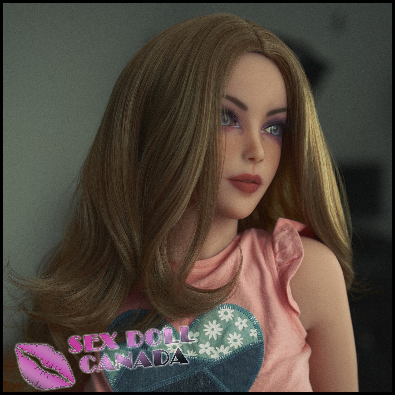 SE DOLL Realistic Sex Doll Blonde Hair Small Waist Fit Athletic